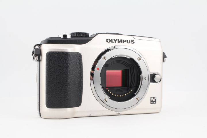 ⭐オリンパス E PL 2 ボディ 送料無料⭐シルバーゴールド❤️ i-camera-shop_olympus-pen-epl2