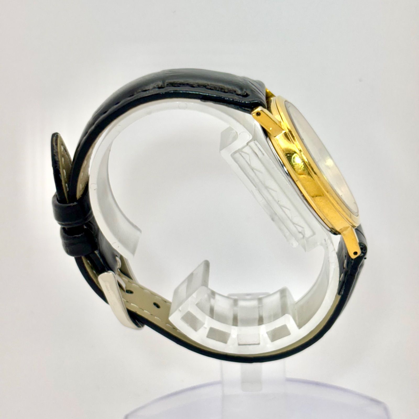 【美品/新品電池】 SEIKO SPIRIT メンズ 腕時計 ゴールド 新品電池】SEIKO セイコー SPIRIT スピリット メンズ 腕時計 ゴールド