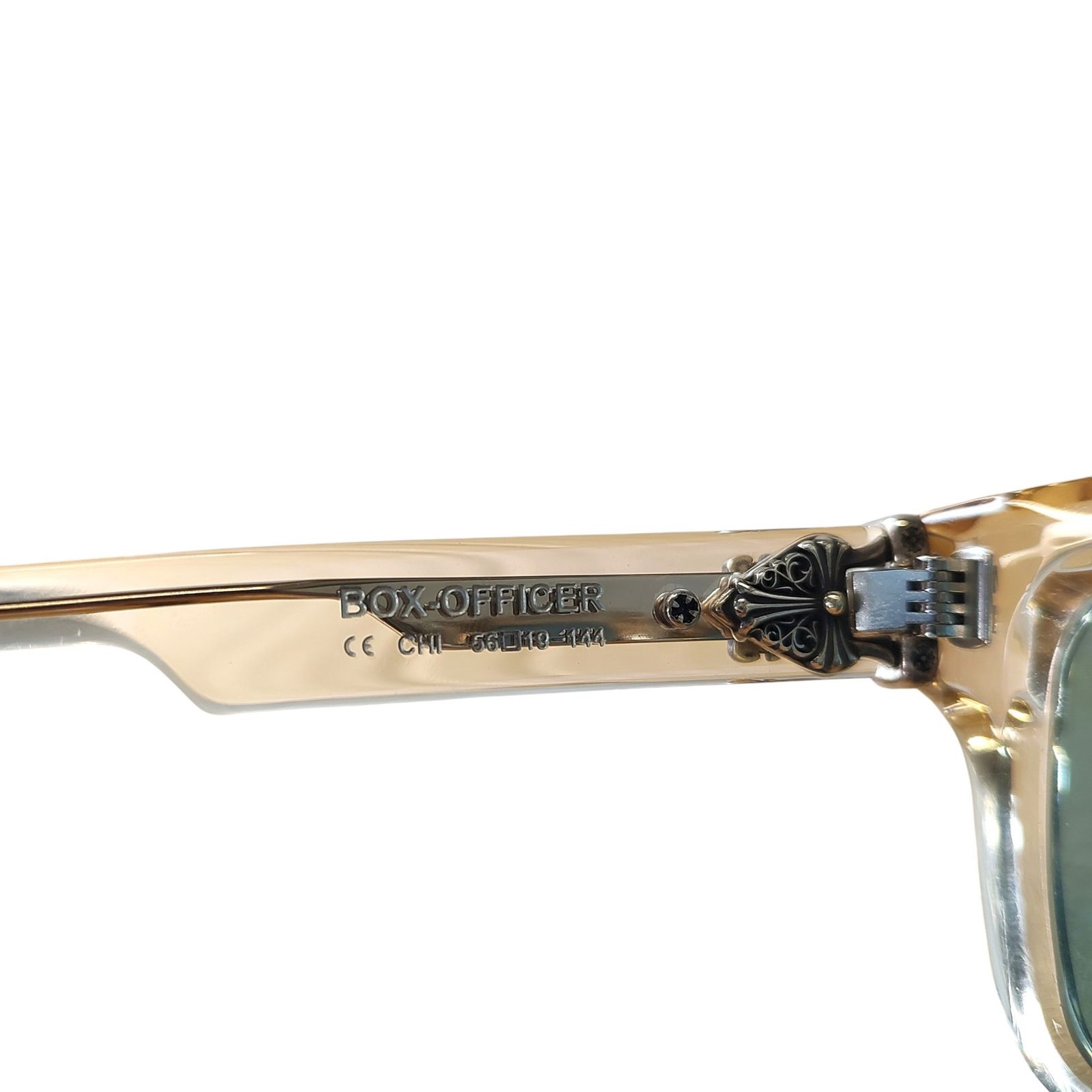 Chrome Hearts クロムハーツ BOX OFFICER クリアフレーム サングラス