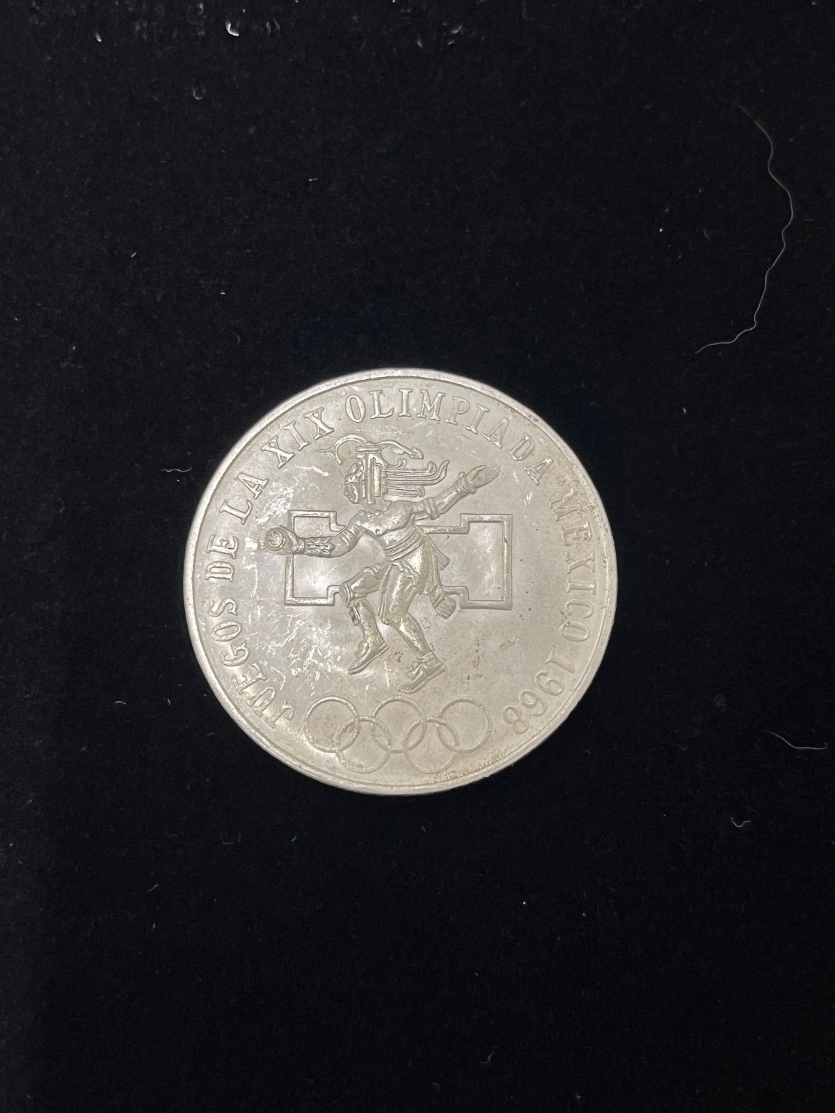 427701008602 メキシコ オリンピック 1968年 記念硬貨 25ペソ 銀貨