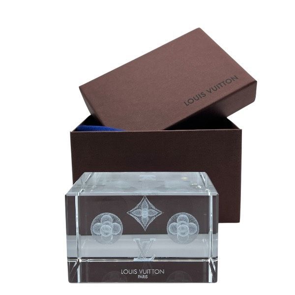 ルイヴィトン Louis Vuitton 非売品 クリスタル ペーパーウエイト