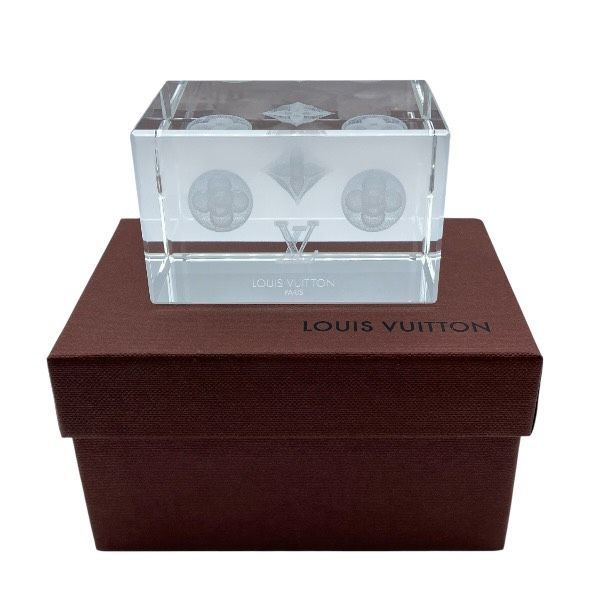 ルイヴィトン Louis Vuitton 非売品 クリスタル ペーパーウエイト