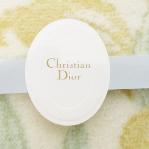 クリスチャンディオール Christian Dior ブランケット 綿毛布 シングル
