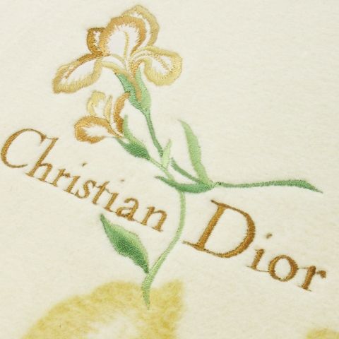 クリスチャンディオール Christian Dior ブランケット 綿毛布 シングル