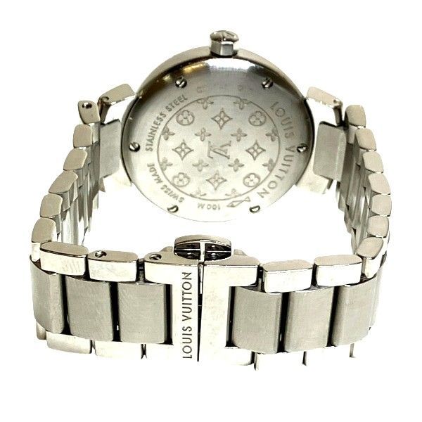 ルイヴィトン LOUIS VUITTON タンブール Q1211 腕時計 楽天市場】ルイヴィトン Q1211 タンブール 腕時計 ステンレススチール