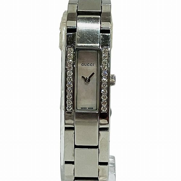 グッチ GUCCI ダイヤベゼル 4600L クォーツ 時計 腕時計 レディース