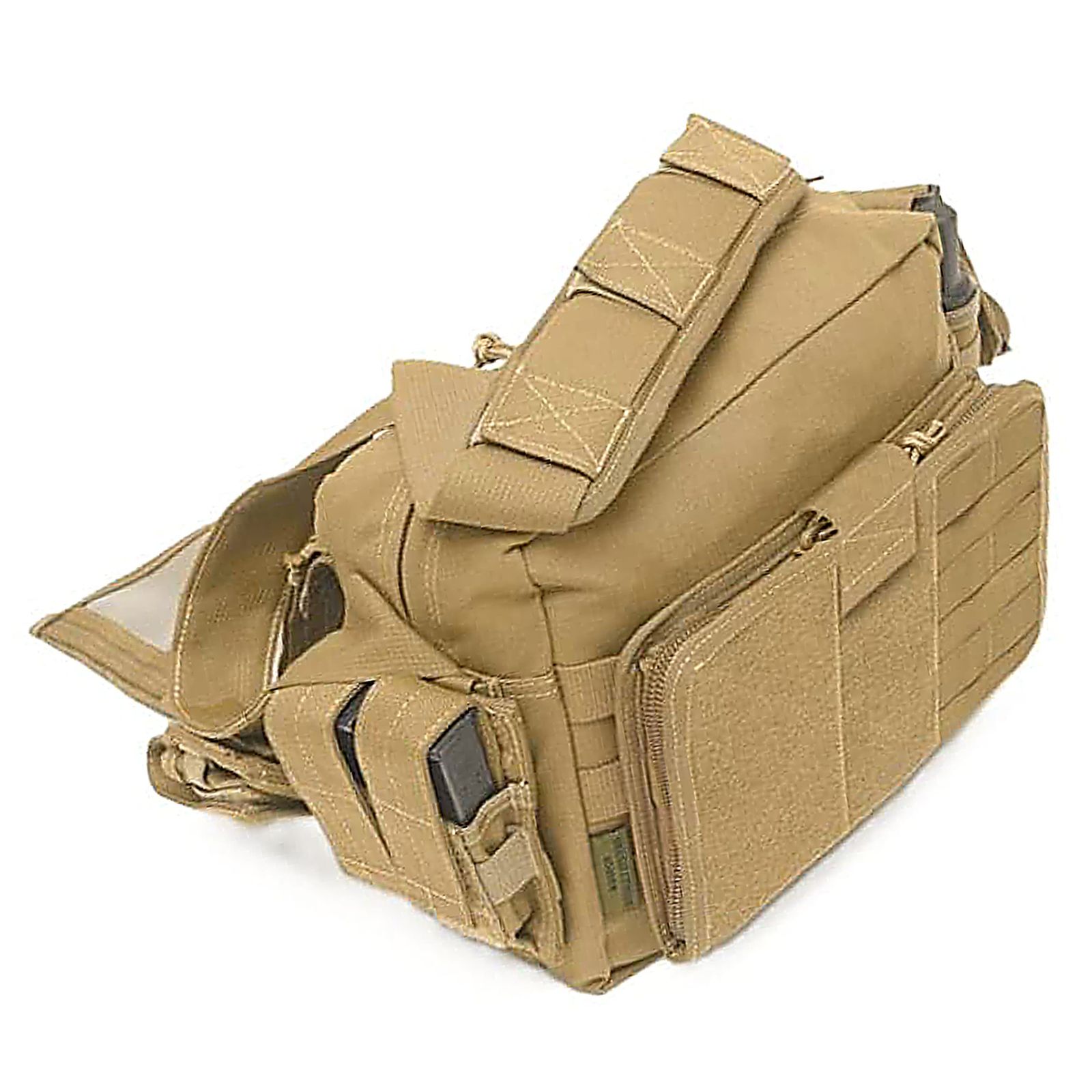 Warrior Assault Systems ショルダーバッグ GRAB BAG コマンドパネル付き W-EO-Grab-CP [ コヨーテタン ][weograbcpct] Warrior Assault Systems ショルダーバッグ GRAB BAG コマンドパネル