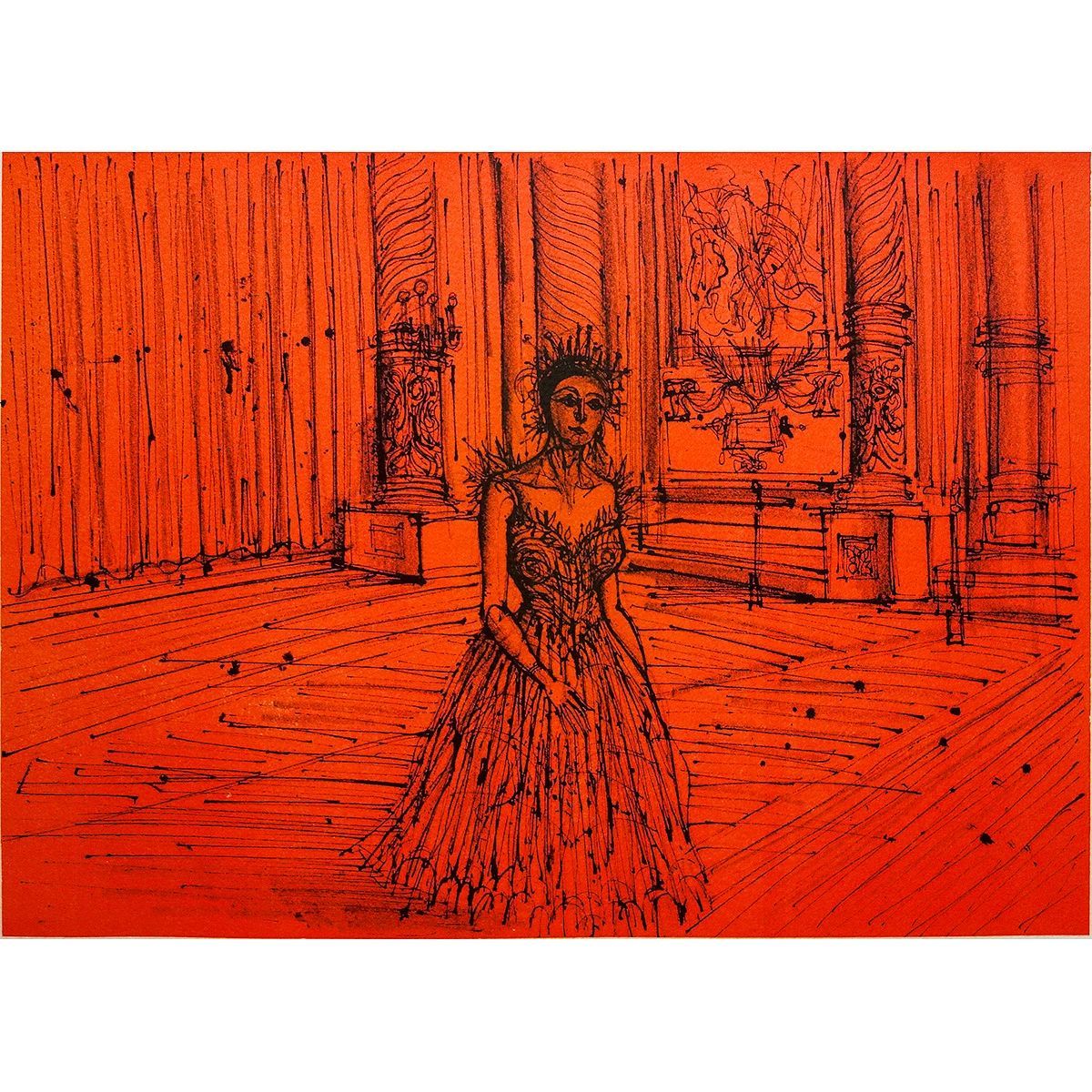 版画 ジャン・カルズー 「Opera III （オペラ・トロワ）」 カラー