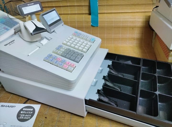 シャープ最上位レジスターER-A411　純正品　660066 シャープ最上位レジスターER-A411 純正品 660066 - メルカリ
