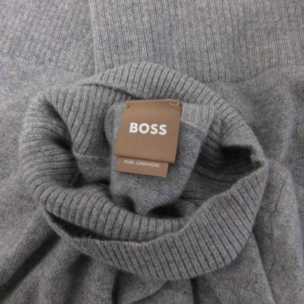 ヒューゴボス HUGO BOSS カシミヤニット セーター タートルネック