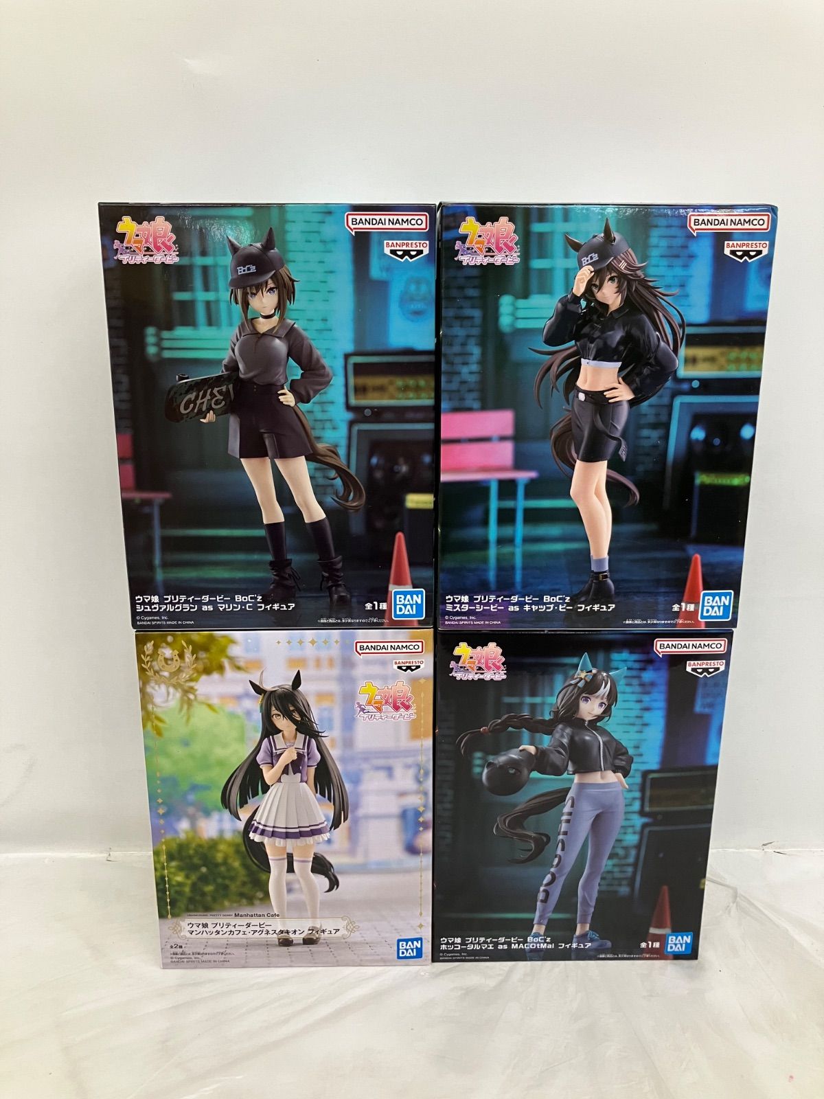 未開封 ウマ娘プリティーダービー BoCz フィギュア 4種 LFJ686 f107