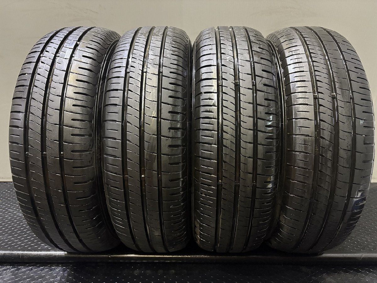 DUNLOP ENASAVE EC204 185/65R15 15インチ 夏タイヤ 4本 21年製 バリ溝
