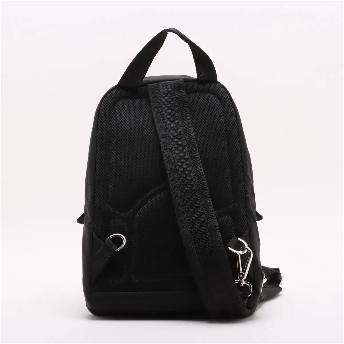 美品 プラダ テスート ナイロン トライアングルロゴ ボディバッグ 斜め