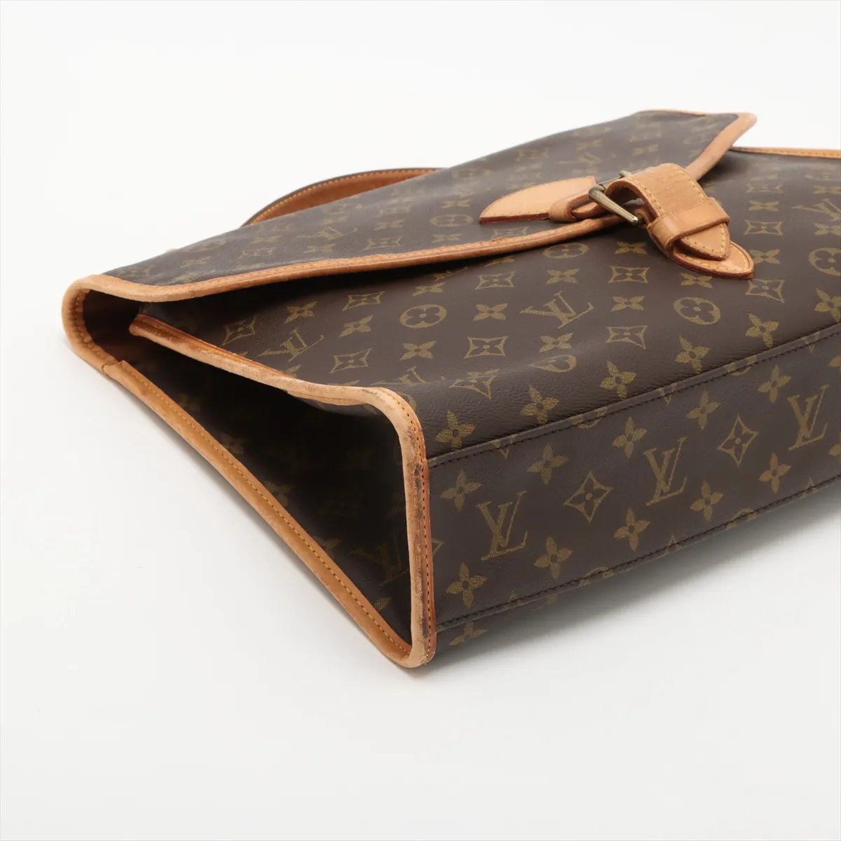 美品 ルイヴィトン モノグラム ビバリー M51121 レザー 2WAY ビジネス