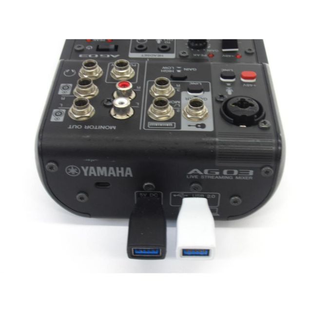 YAMAHA ヤマハ AG-03 オーディオインターフェース #UD4465 - メルカリ