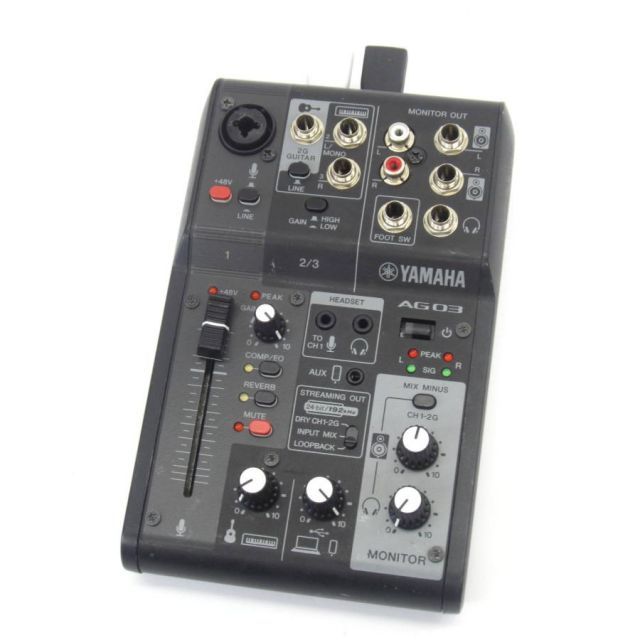 YAMAHA ヤマハ AG-03 オーディオインターフェース #UD4465 - メルカリ