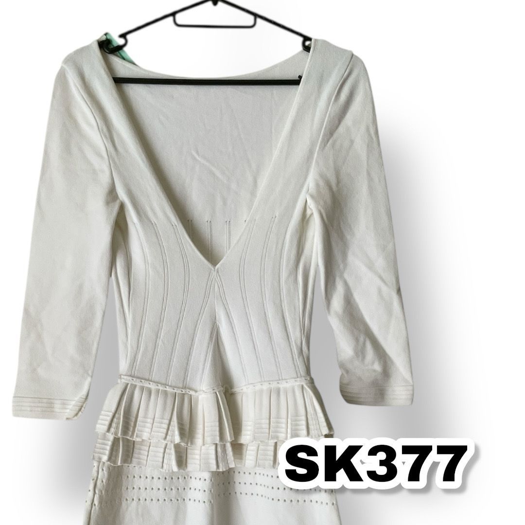 DSQUARED2(ディースクエアード) ワンピース 白色 サイズ記載なし