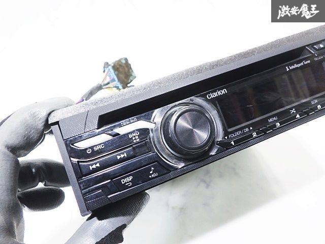 clarion 1DINデッキ クラリオン、観光バス用1DINデッキを発売…マイク案内機能を向上