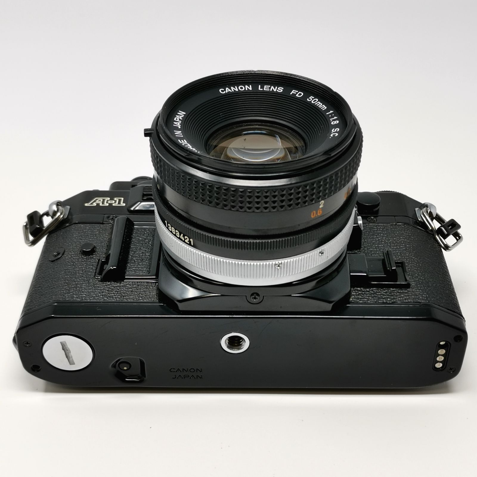 キャノン A1 フィルムカメラ ブラック フィルムないため動作未確認