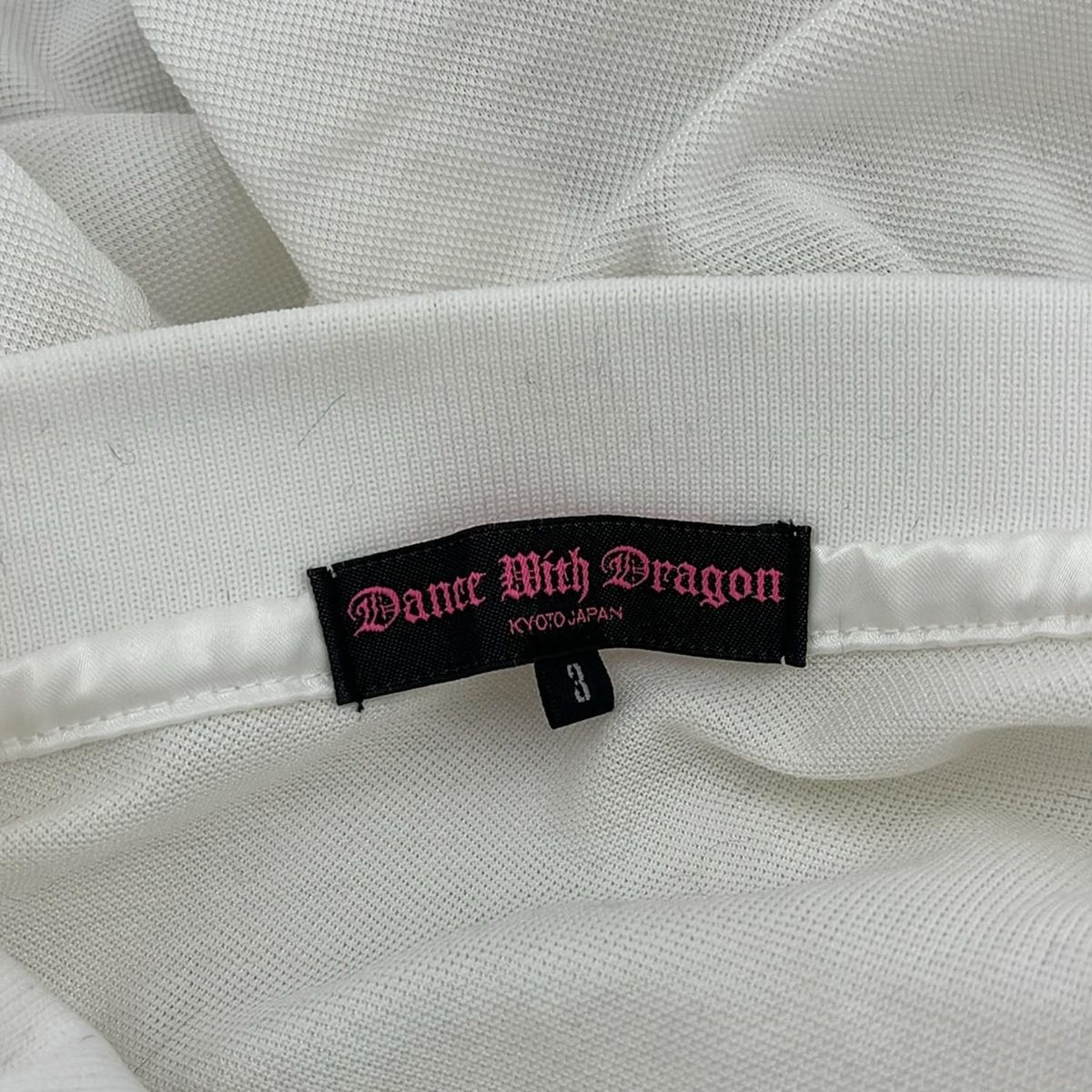 DANCE WITH DRAGON(ダンスウィズドラゴン) 半袖ポロシャツ サイズ3 L