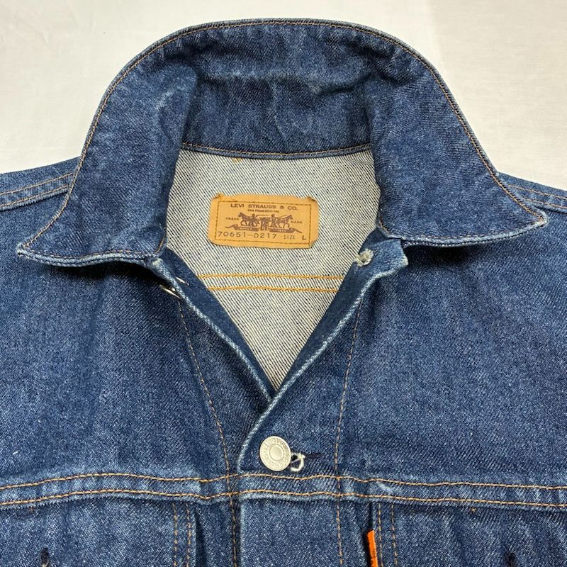 リーバイス 70651-0217 デニムジャケット 90s サイズ　LL 2025年最新】70651-0217の人気アイテム - メルカリ