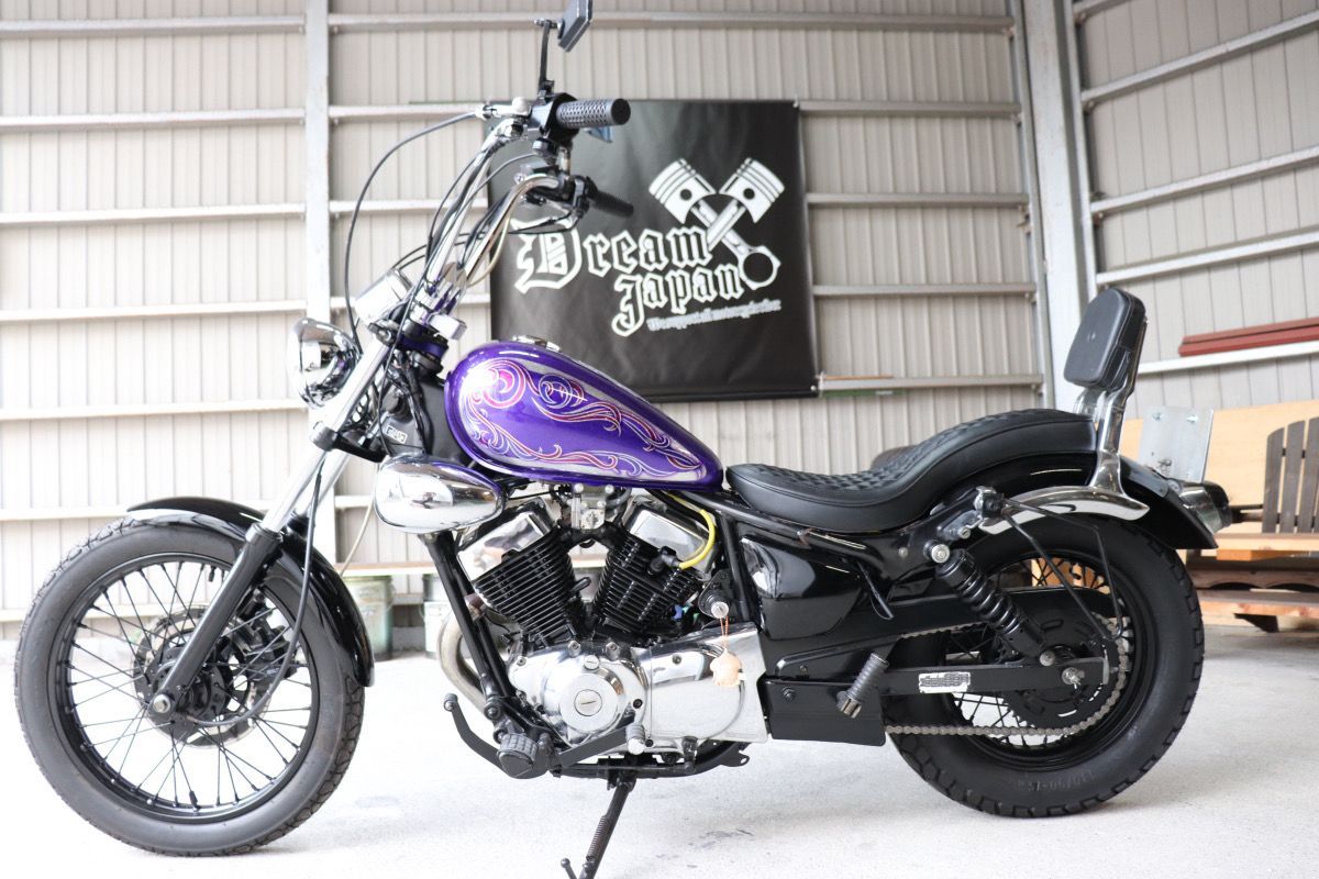 3DM型ビラーゴ250☆書無し不動☆部品取り車☆53