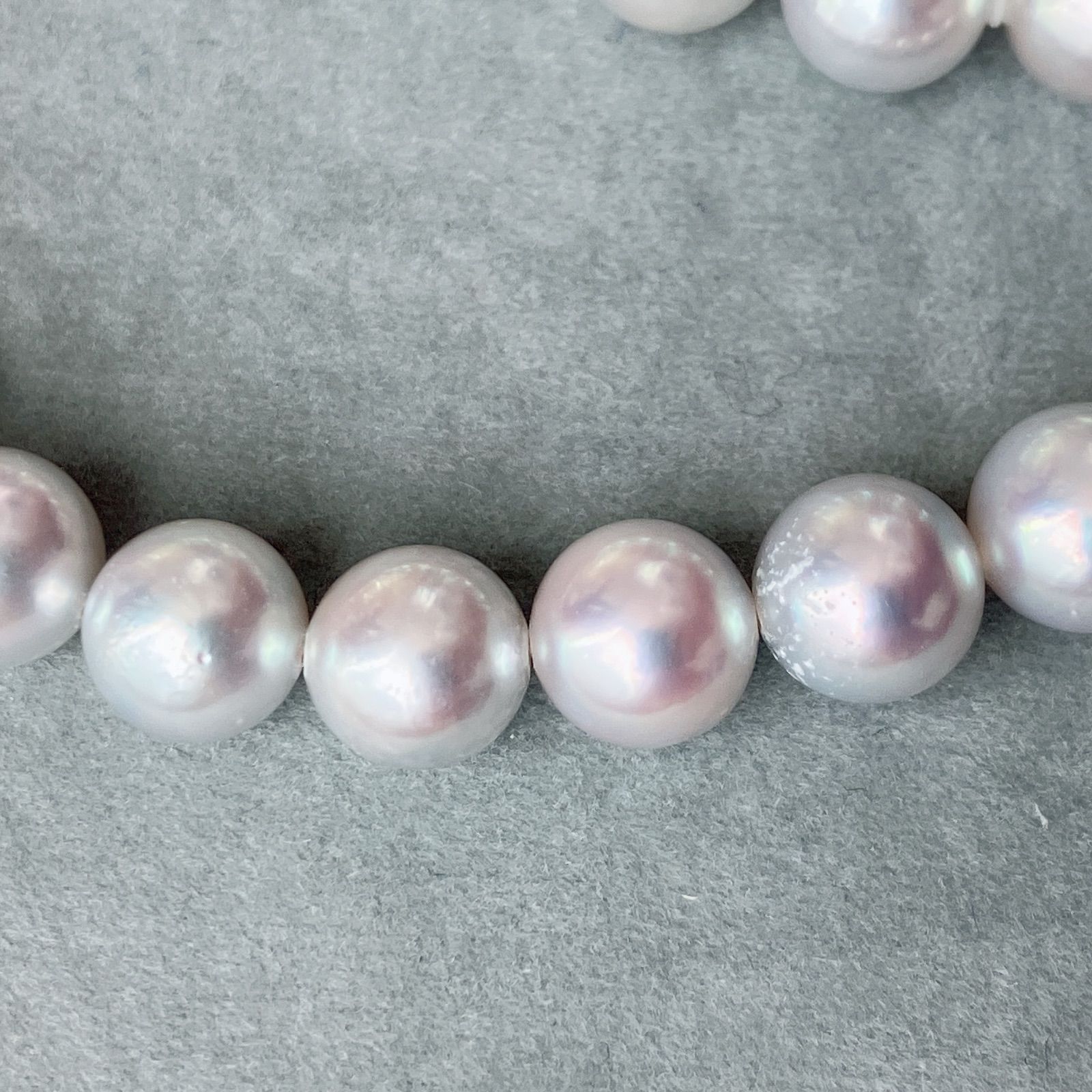 本真珠』 あこや真珠 ネックレス silver 照り◎ 7.6~7.9mm - メルカリ