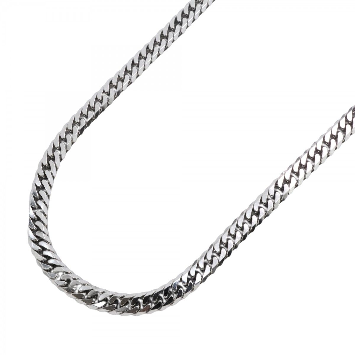 5kho012】喜平 ネックレス Pt850 プラチナ 6面 ダブル 50.7cm 30.2g