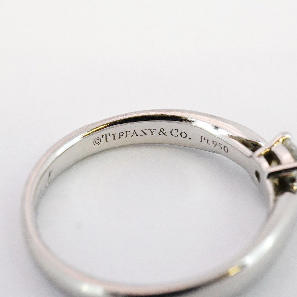 ☆SALE【5jmb0680】ティファニー リング ハーモニー 1PD Pt950  