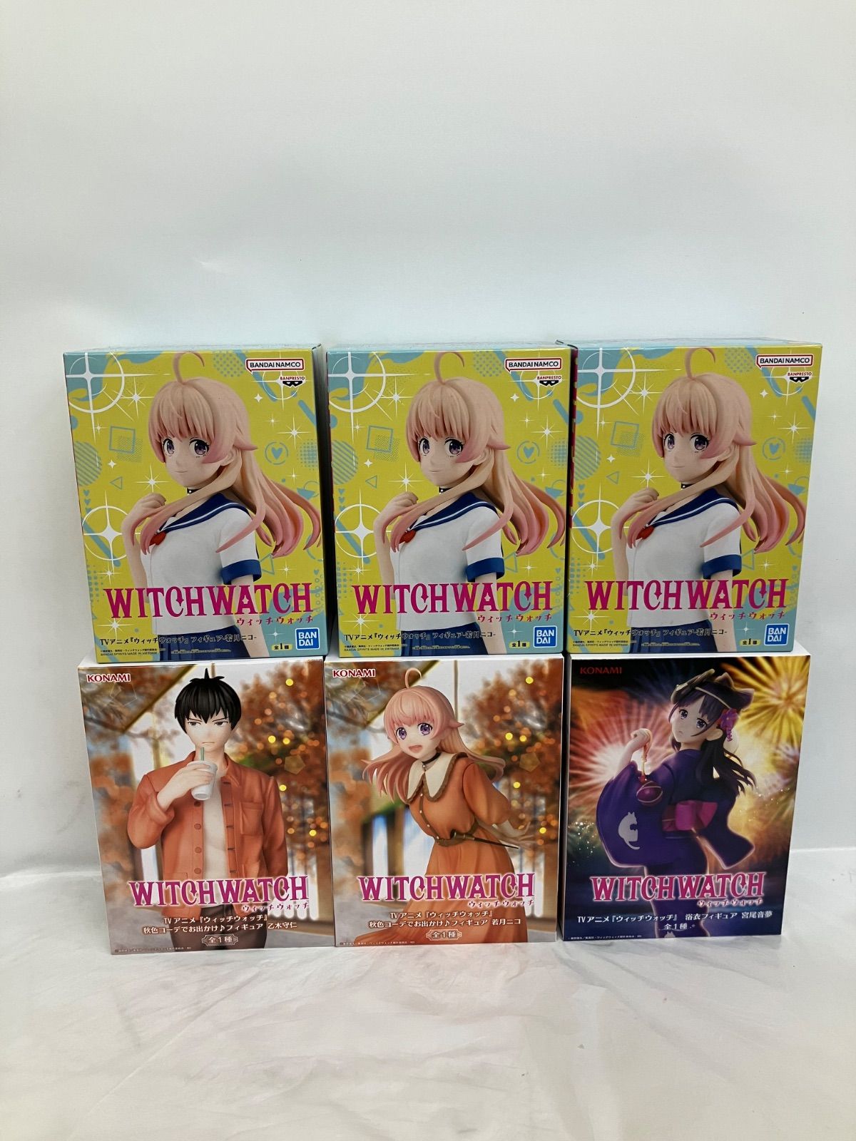 未開封 WITCHWATCH ウィッチウォッチ フィギュア 6個 LFJ688 f101