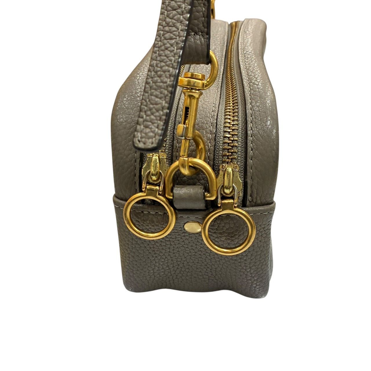 Tory Burch トリーバーチ ペリー ボンベ ミニ バッグ グレージュ 