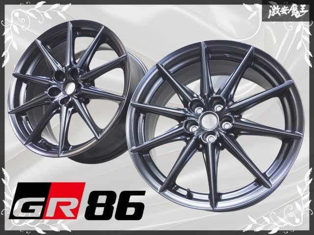 ○トヨタ 純正 ZN8 GR86 RZ 18インチ 7.5J +48 5H 5穴 PCD100 ホイール