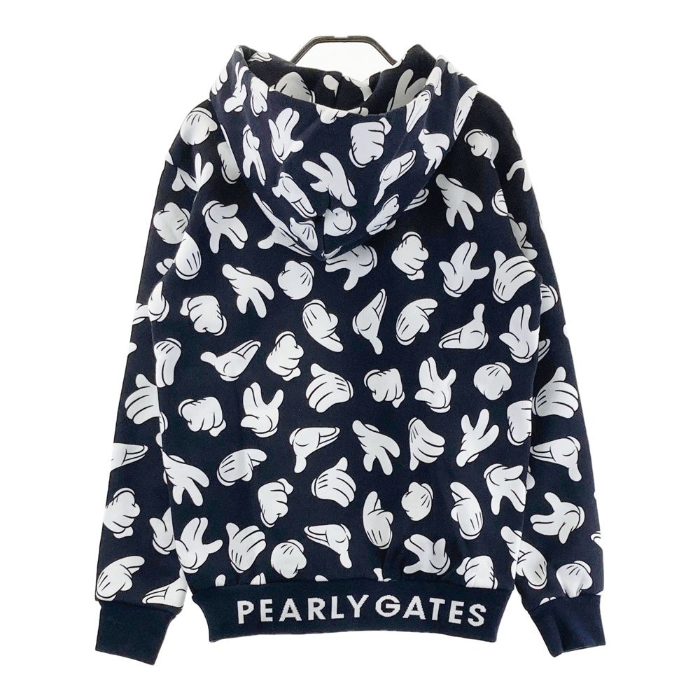 サイズ：1 PEARLY GATES パーリーゲイツ × Disney 裏起毛 ミッキー