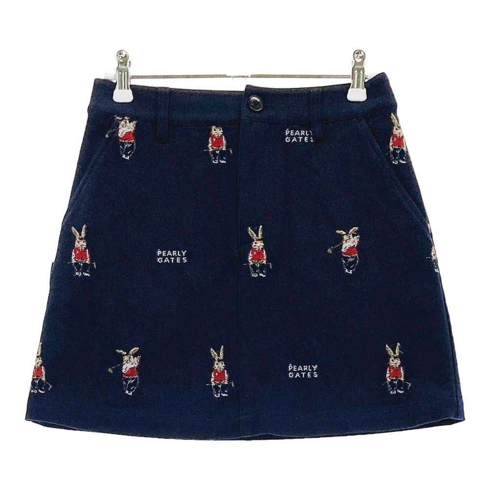 サイズ：00 PEARLY GATES パーリーゲイツ 2023年モデル スカート 刺繍