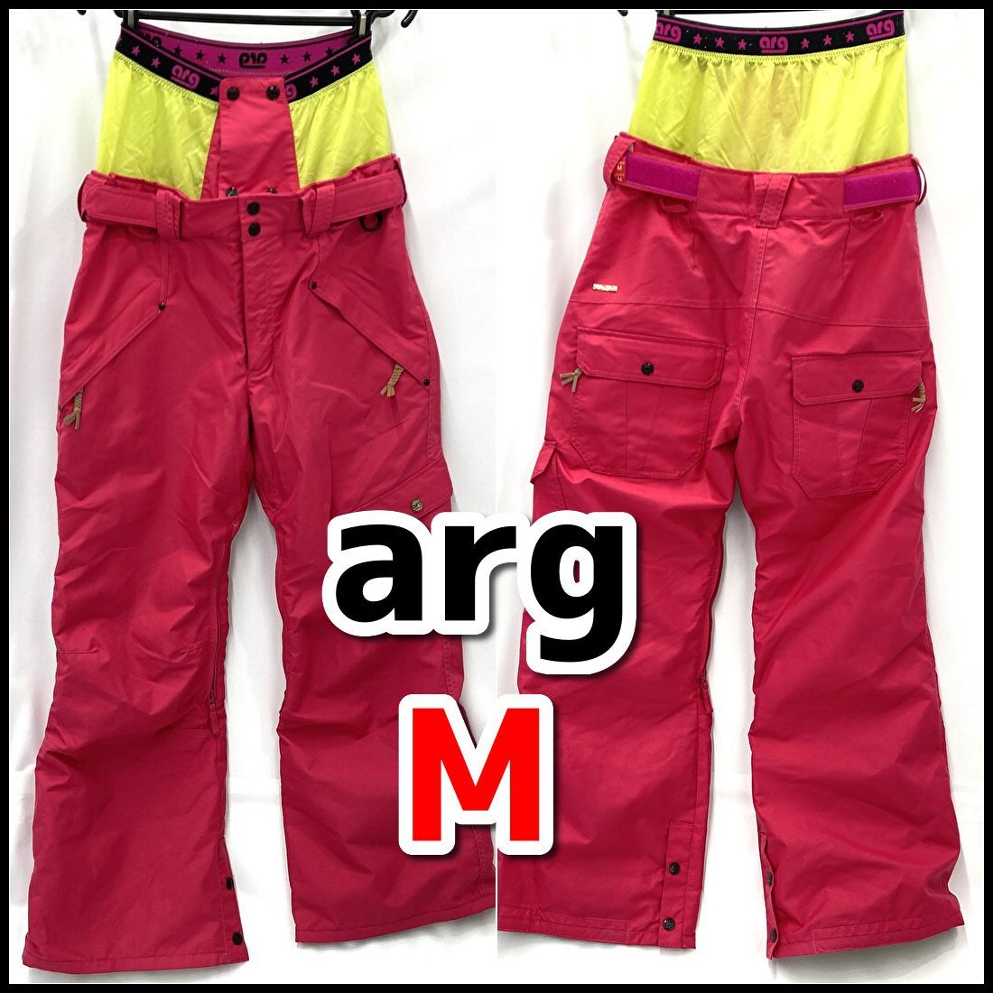 新品未使用】arg スノーボードパンツ スキーパンツ 値下げしました