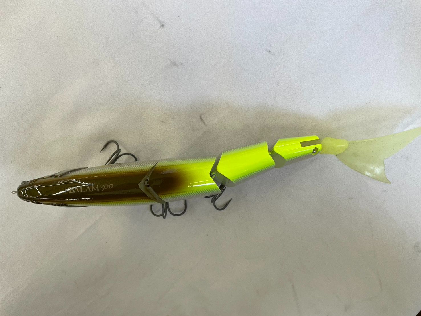 美品 マドネス バラム300 GMチャート ビッグベイト マグナム