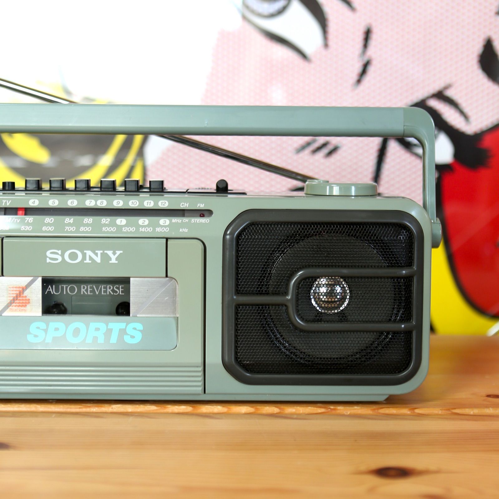 【ジャンク品】SONY SPORTS CFS-V75 ラジカセ Yahoo!オークション - sony sports CFS-V75 ラジカセ ジャンク 当時物