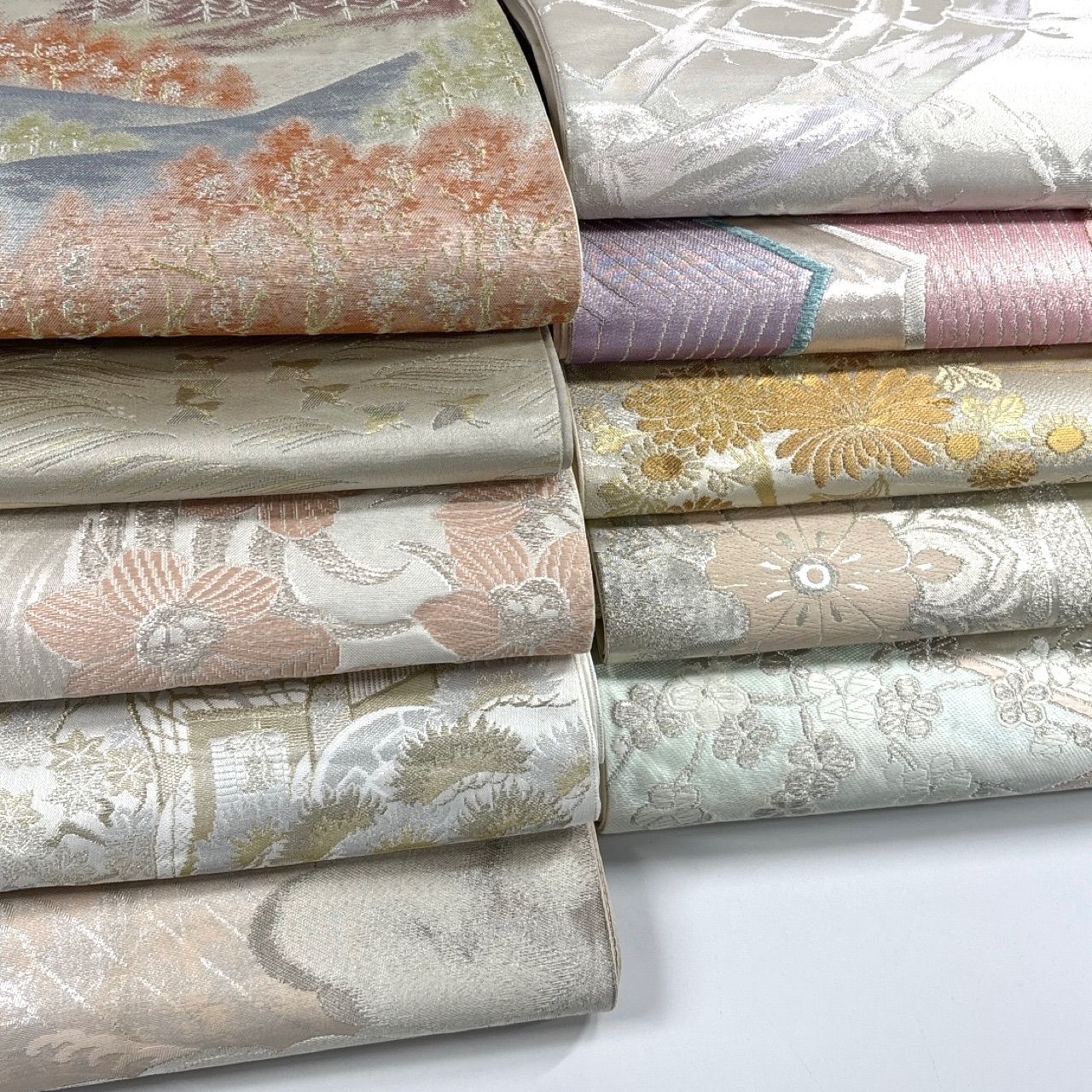 袋帯 10枚 帯まとめ売り 同梱購入歓迎 リメイク用 着付け練習用