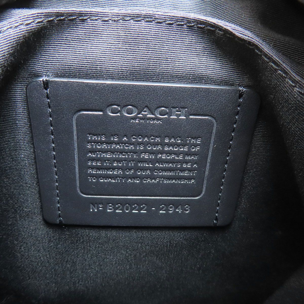 COACH コーチ 2943 ロゴ ボディバッグ カーフ レディース [中古