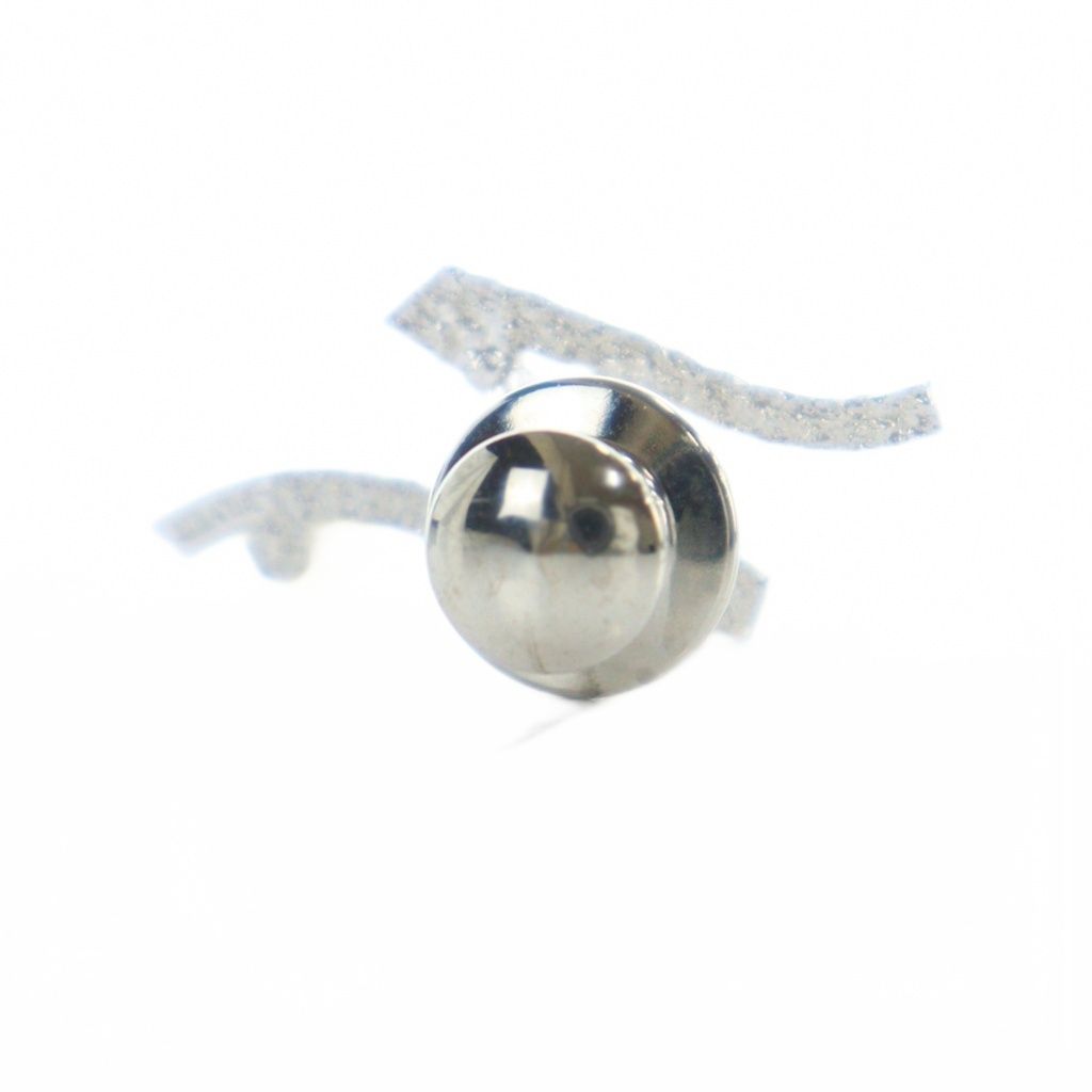 タサキ 田崎 TASAKI ピンブローチ パール 真珠 Silver925 イニシャル