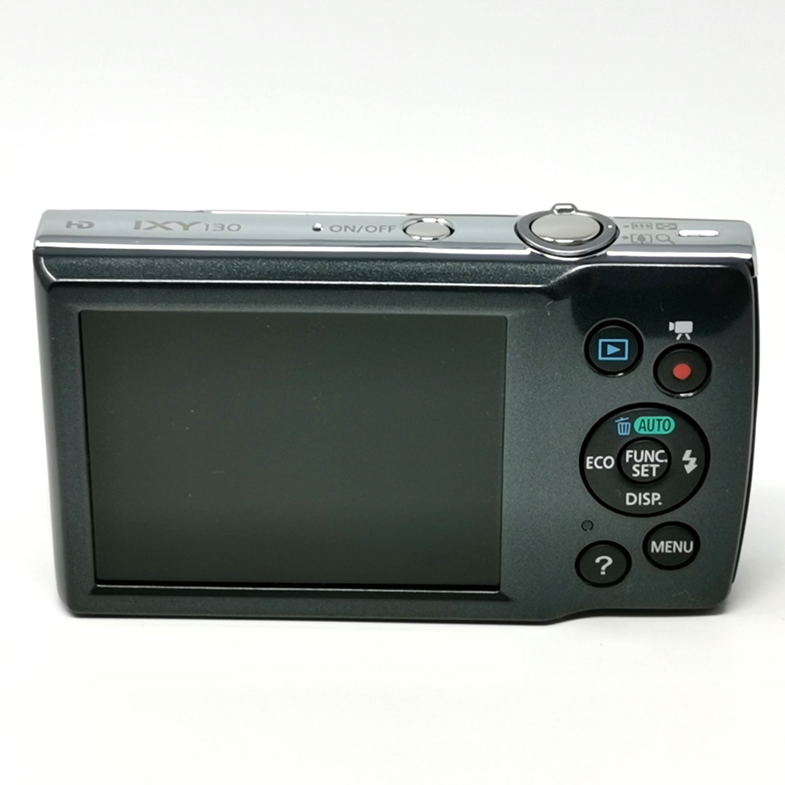 キャノン IXY 130 グレー 動作確認済み 箱あり PC205デジカメ デジタル