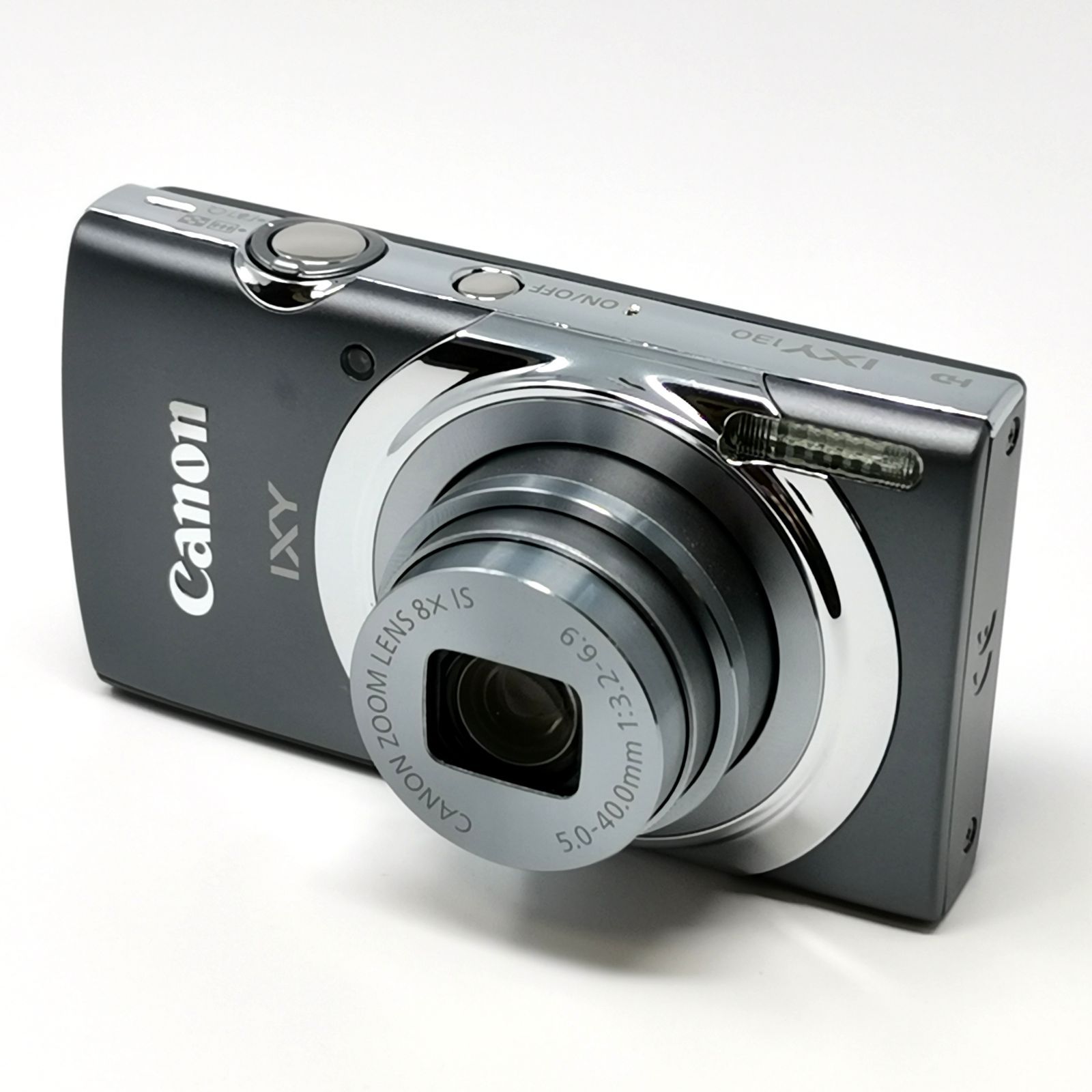 キャノン IXY 130 グレー 動作確認済み 箱あり PC205デジカメ デジタル