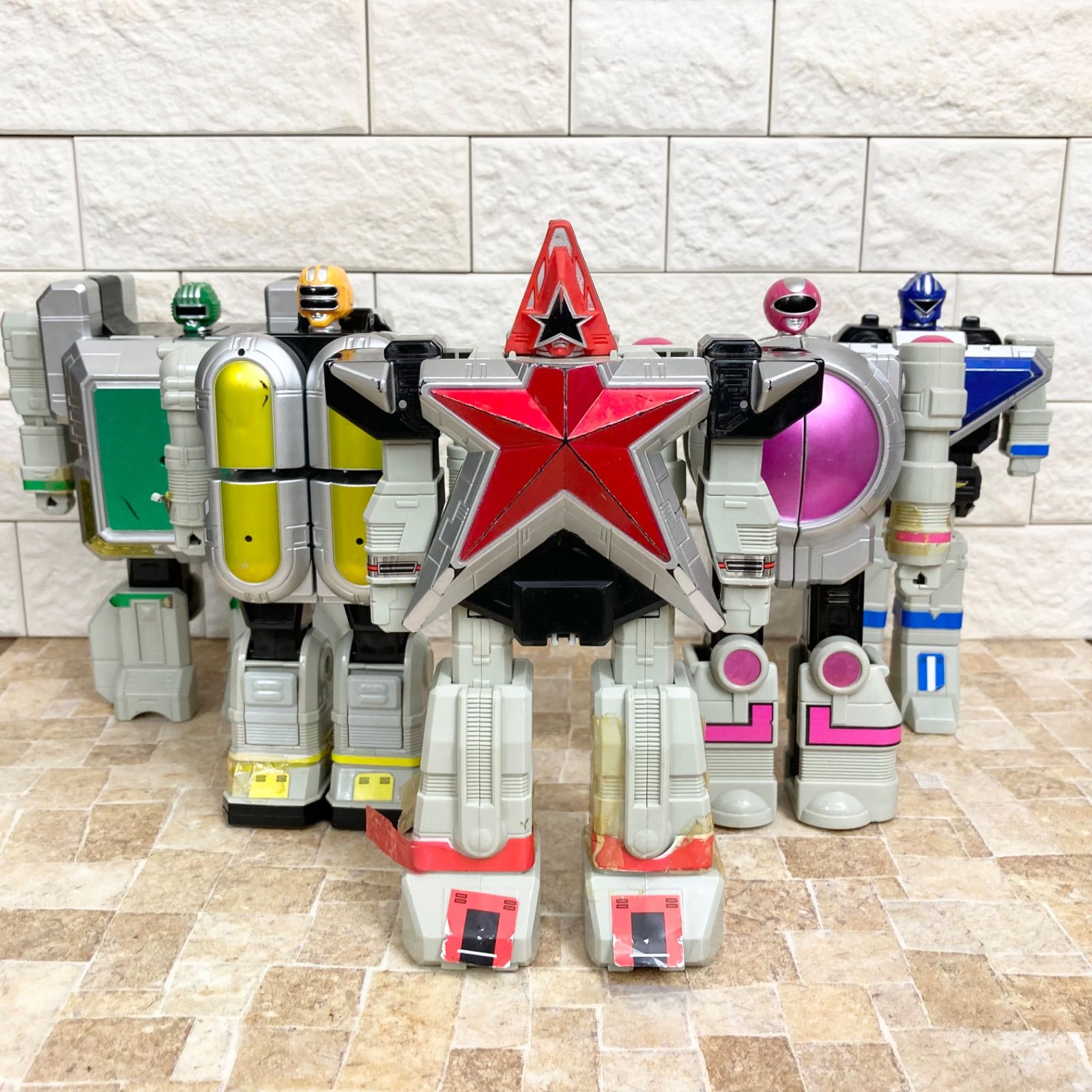 当時品】 超力戦隊オーレンジャー DX オーブロッカー 戦隊ロボ 平成