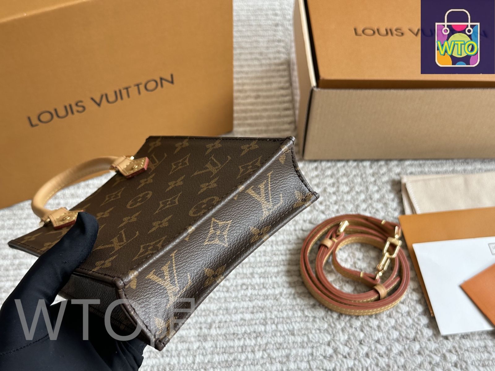 今日特価】Louis Vuitton ルイヴィトン モノグラム カバス ピアノ 高級