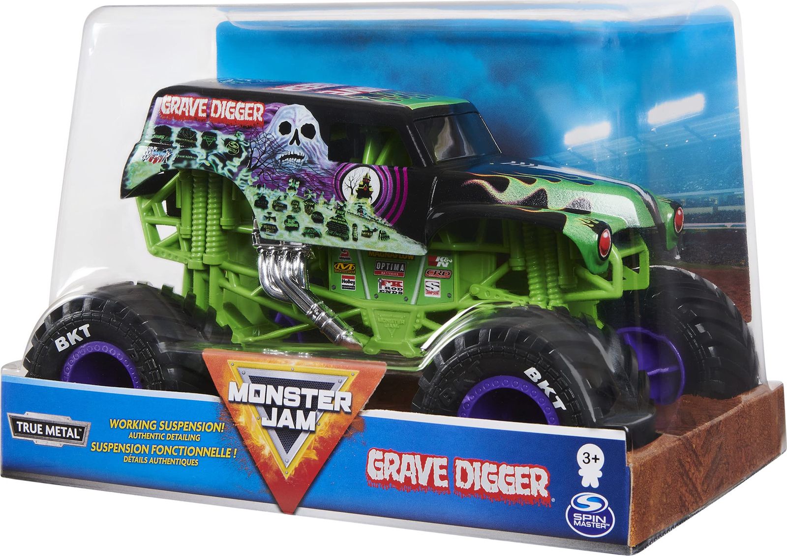 GRAVE DIGGER モンスタージャム ラジコン ボディ GRAVE DIGGER