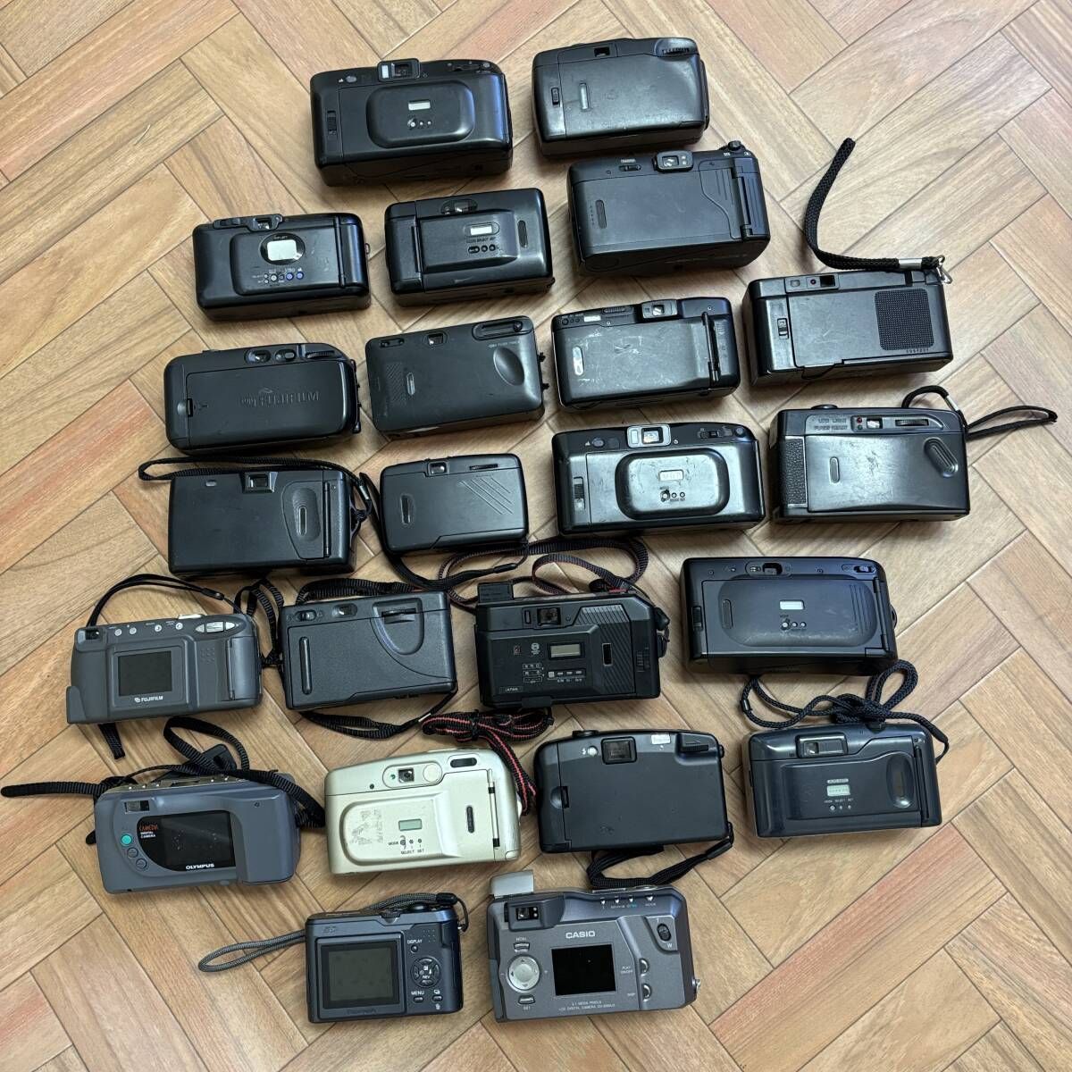 まとめ】コンパクトフィルムカメラ 23台セット Olympus 他 #P362a