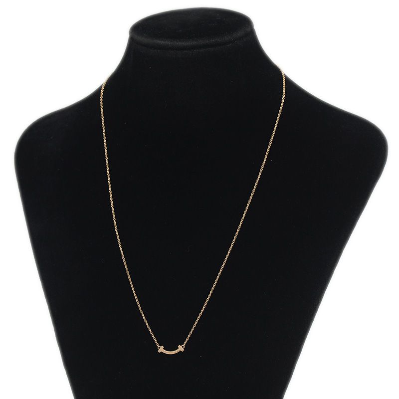 K18PG スマイル　ネックレス 楽天市場】【ギフト品質】ティファニー Tiffany&Co ネックレス ティー