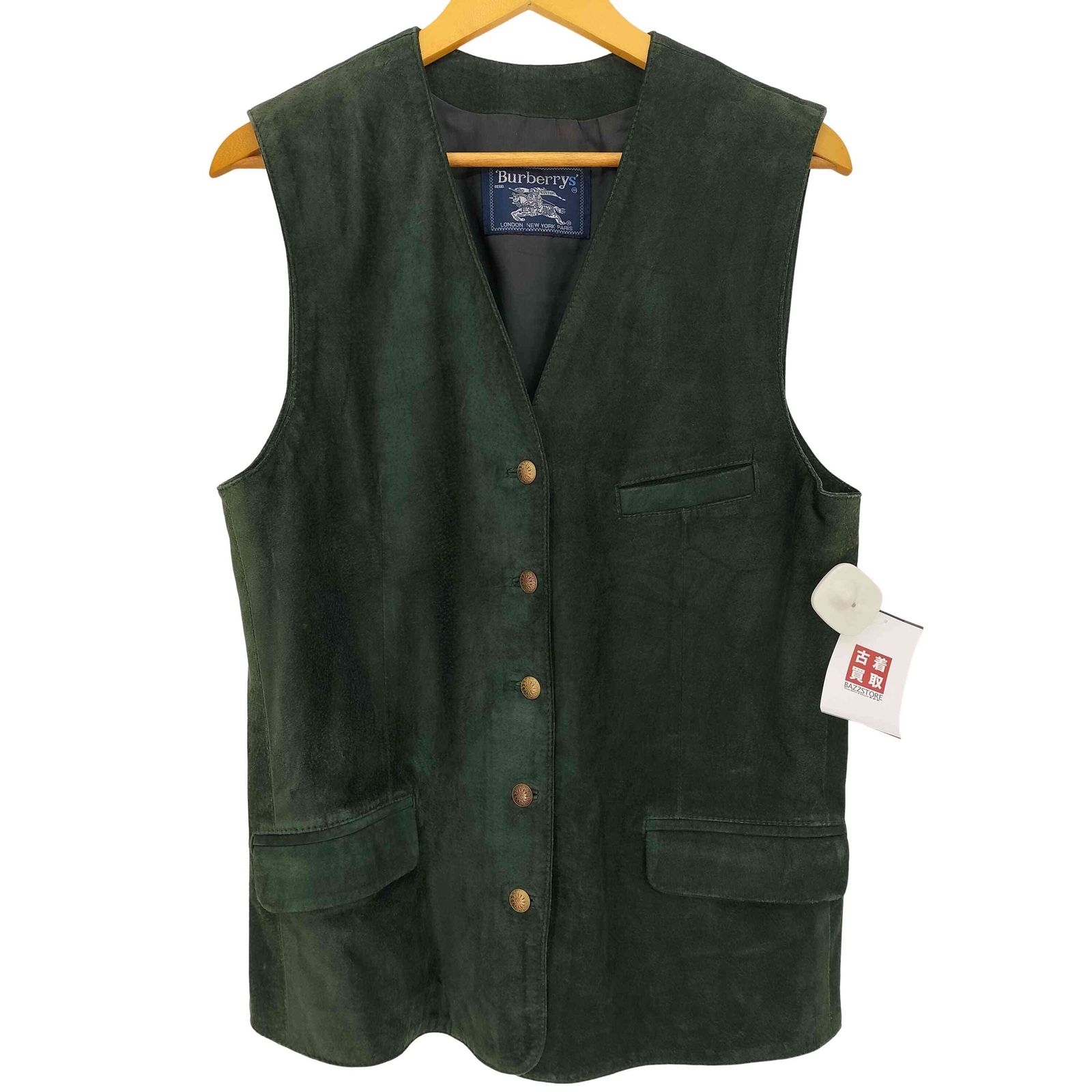 〜90s Burberrys イングランド製 コーデュロイ キルティング ベスト 90s Burberrys イングランド製 コーデュロイ キルティング ベスト
