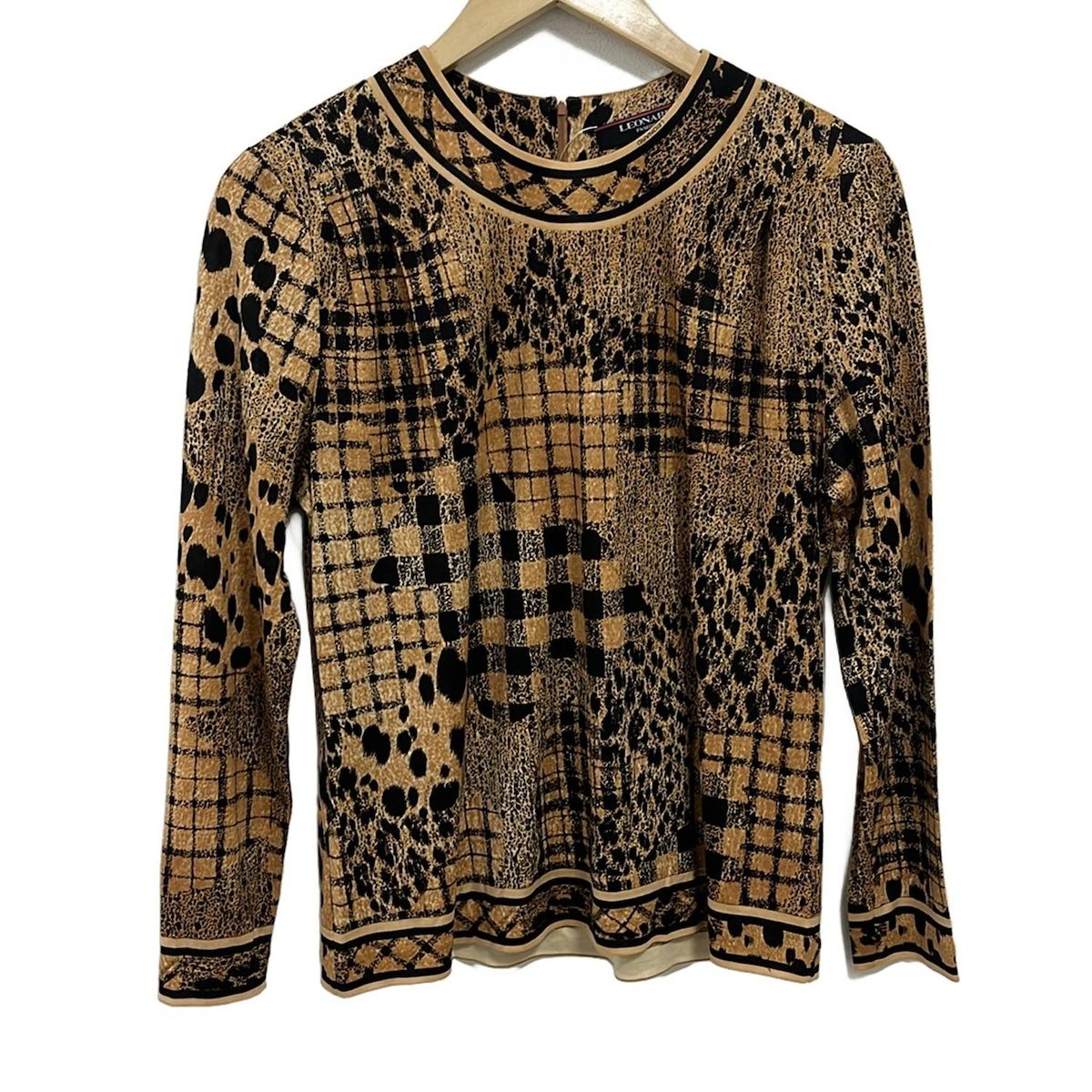 LEONARD(レオナール) 長袖カットソー サイズM レディース - ライト