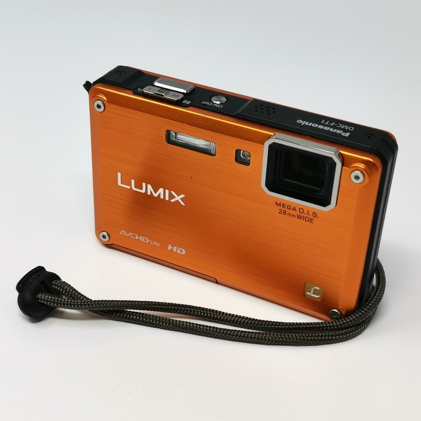 パナソニック ルミックス DMC FT 1 オレンジ デジカメ 箱あり SDカード付き 16 GB デジタルカメラ 管理番号